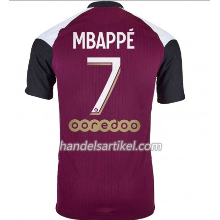 Paris Saint-Germain Kylian Mbappé 7 Ausweich Trikotsatz 2020/21